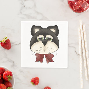 Serviette En Papier Papier visage pour chats