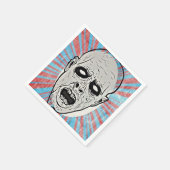 Serviette En Papier Papier visage Zombie Napkin (Coin)