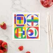 Serviette En Papier Papier Vollas Napkin (En situation)