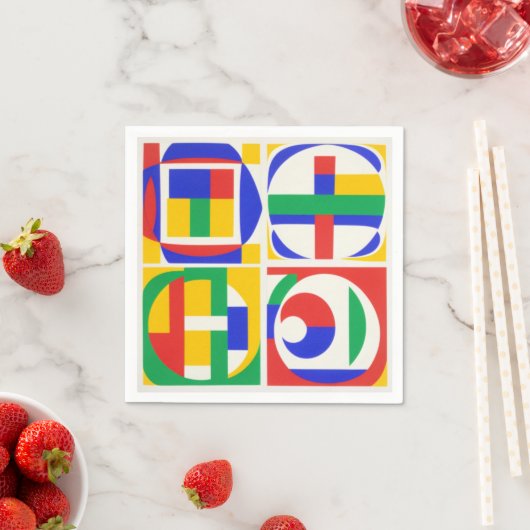 Serviette En Papier Papier Vollas Napkin (En situation)