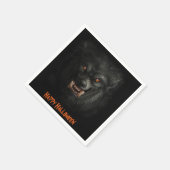 Serviette En Papier Papier Werewolf Halloween effrayant (Coin)