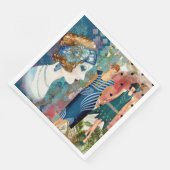 Serviette En Papier Papiers Art déco (Coin)