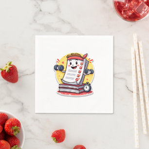 Serviette En Papier Papiers de classement est mon cadeau Cardio pour l