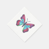 Serviette En Papier Papillon (Coin)