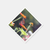 Serviette En Papier Papillon (Coin)