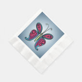Serviette En Papier Papillon (Coin)