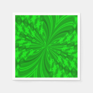 Serviette En Papier Papillon Abstrait, NAPKINS DE PARTI NEON-PAPIER