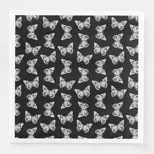 Serviette En Papier Papillon Art Imprimer Motif Papillons Vintages