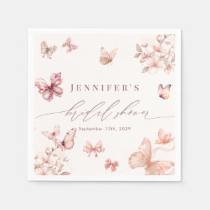 Serviette En Papier Papillon Coquette Papillons Enterrement de Vie