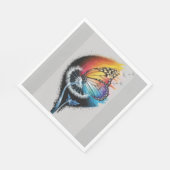 Serviette En Papier Papillon Dandelion (Coin)