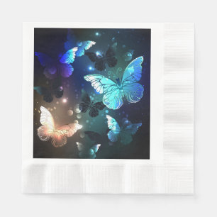 Serviette En Papier Papillon de nuit