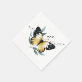 Serviette En Papier Papillon lunaire de Naptime (Coin)