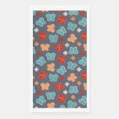 Serviette En Papier Papillon multicolore (Devant)