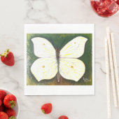 Serviette En Papier Papillon Party Napkins (En situation)