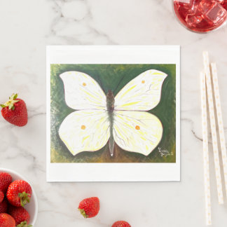 Serviette En Papier Papillon Party Napkins