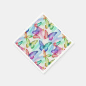 Serviette En Papier Papillons Anniversaire Fête Mariage de douche (Coin)