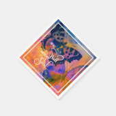 Serviette En Papier Papillons C'est bien  (Coin)