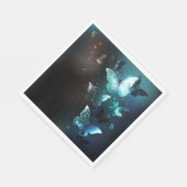 Serviette En Papier Papillons de nuit (Coin)