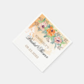 Serviette En Papier Papillons serviettes de douche nuptiale (Coin)