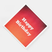 Serviette En Papier Papper Dîner Serviettes À Personnaliser (Coin)