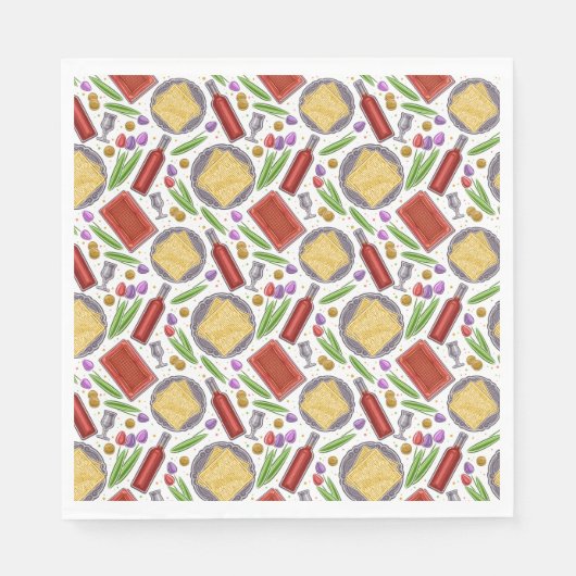 Serviette En Papier Pâque (Devant)