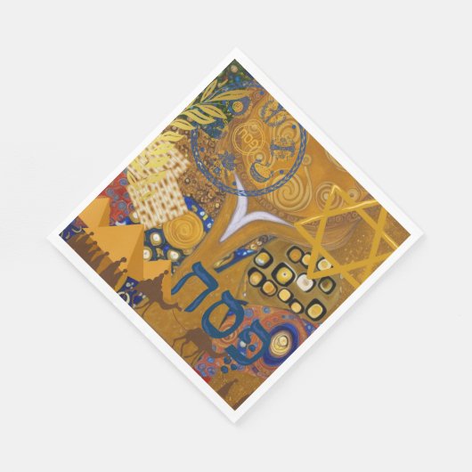 Serviette En Papier Pâque (Coin)