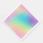 Serviette En Papier Pâque doux et Prismatique (Coin)