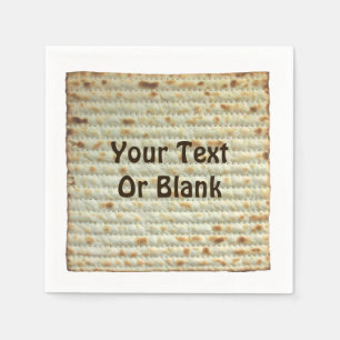 Serviette En Papier Pâque (Pesach) Matzah