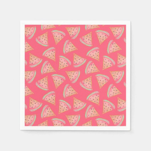 Serviette En Papier Pâque rose (Devant)