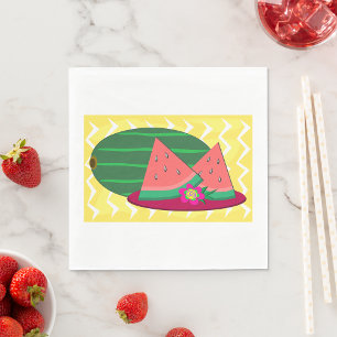 Serviette En Papier Pâque Sur Une Plate Papier Serviettes
