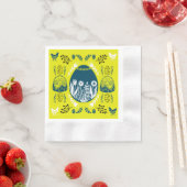 Serviette En Papier Pâques (En situation)