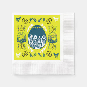 Serviette En Papier Pâques