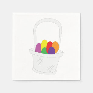 Serviette En Papier Pâques