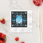 Serviette En Papier Pâques (En situation)