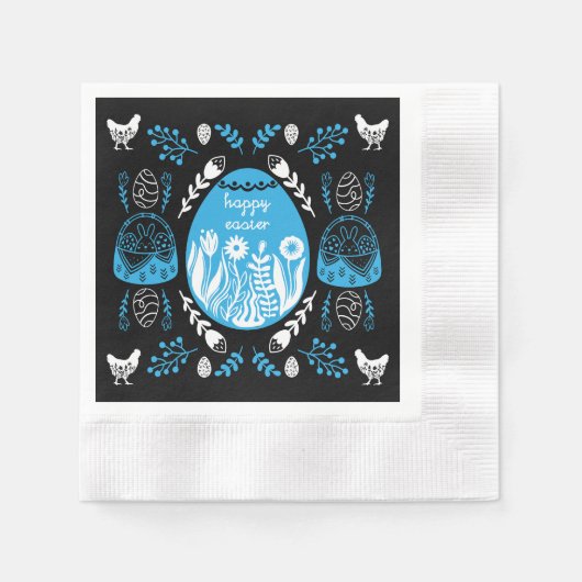 Serviette En Papier Pâques (Devant)