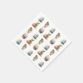 Serviette En Papier Pâques (Coin)