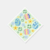 Serviette En Papier Pâques florales (Coin)