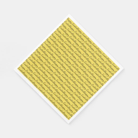 Serviette En Papier Pâques heureuse (Coin)
