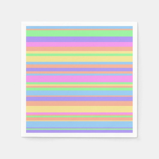 Serviette En Papier Pâques Pastel (Devant)