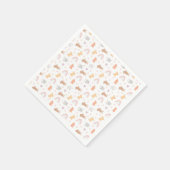 Serviette En Papier Pâques Printemps Anniversaire Bunny Motif (Coin)