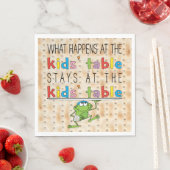 Serviette En Papier Pâques Serviettes Standard Motif Table Enfants (En situation)