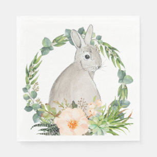 Serviette En Papier Pâques, vaisselle de Pâques, décoration de Pâques