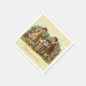 Serviette En Papier Pâques victoriennes vintages (Coin)