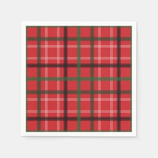 Serviette En Papier Paquet de Noël (Devant)