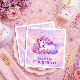 Serviette En Papier Paquet de serviettes d'anniversaire pour fille lic