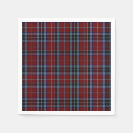 Serviette En Papier Paquets en papier peint MacTavish Clan Tartan (Devant)