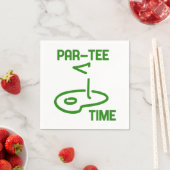 Serviette En Papier Par Tee Time (En situation)