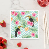Serviette En Papier Paradis tropical (En situation)