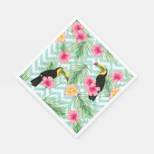 Serviette En Papier Paradis tropical (Coin)