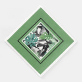 Serviette En Papier Paradis tropical (Coin)